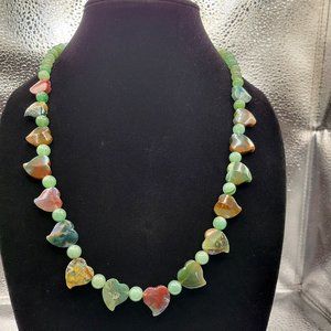 Unique Gemstone necklace.